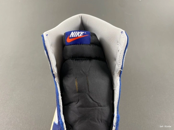 1st Kicks Rare Deep Blue Jordan DZ5485-100 1 Royal Air High Air OG 0701